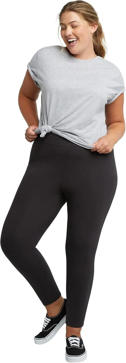 Just My Size Women's Stretch Jersey 25.5" Leggings