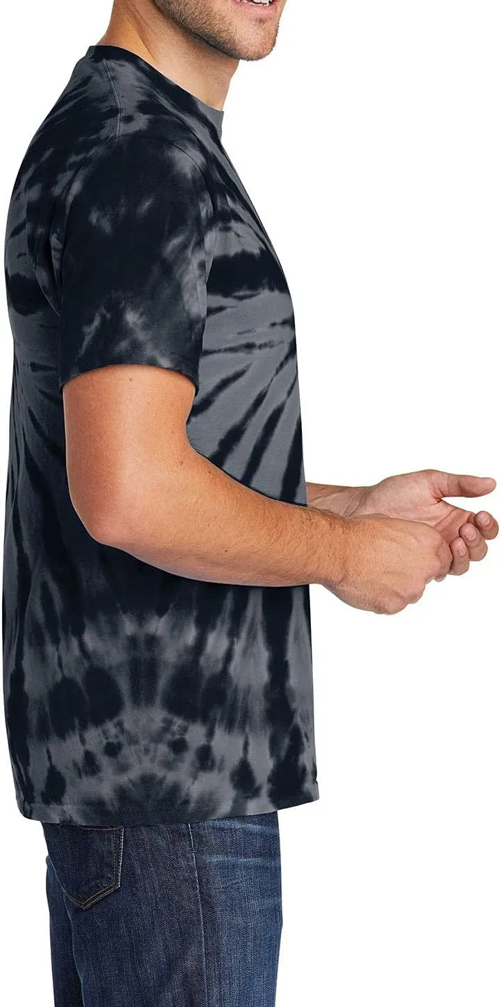 JustBlanks Mens 100% Cotton Short Sleeves Regular Fit Casual Tie-Dye T-Shirt