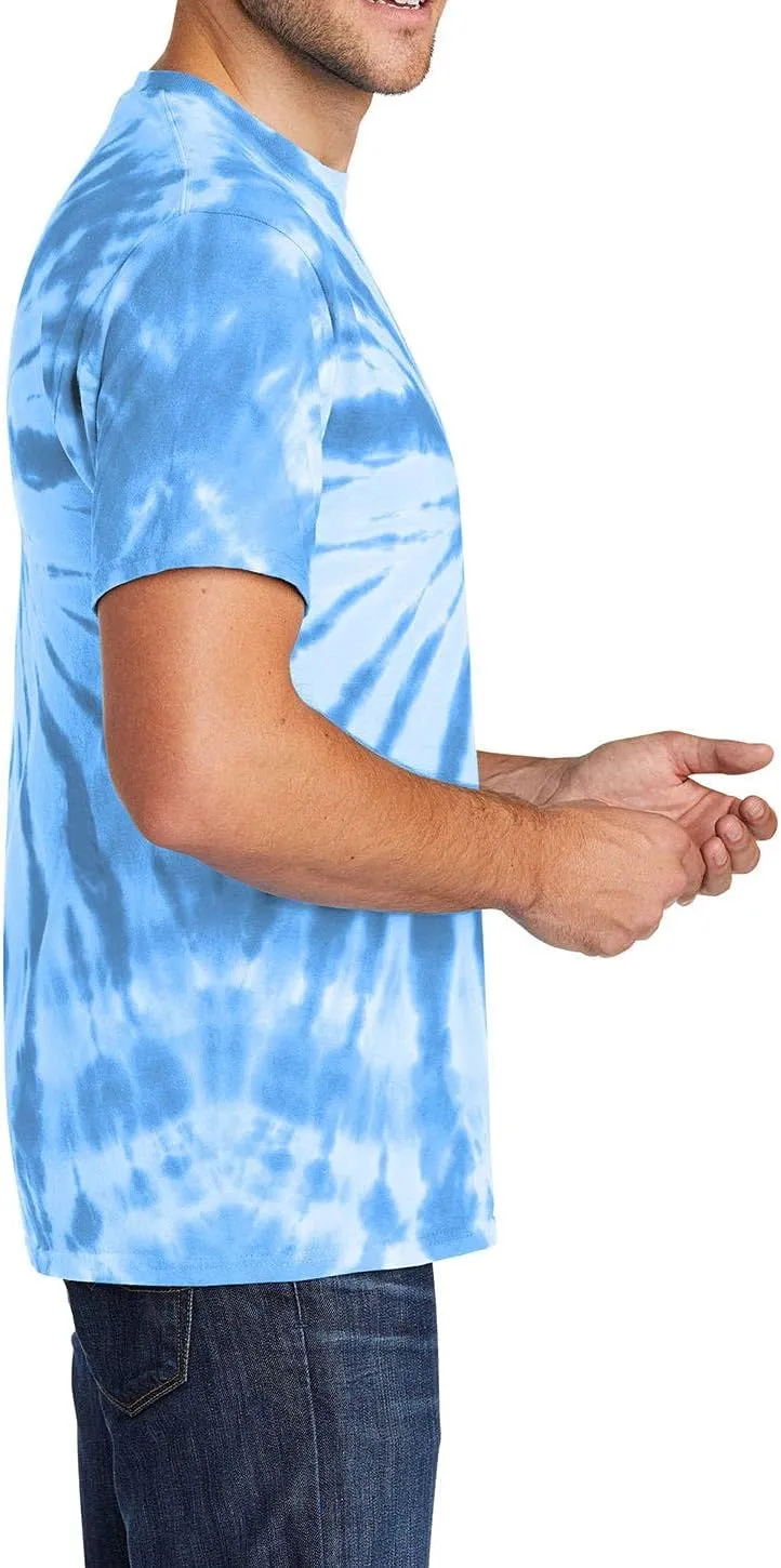JustBlanks Mens 100% Cotton Short Sleeves Regular Fit Casual Tie-Dye T-Shirt