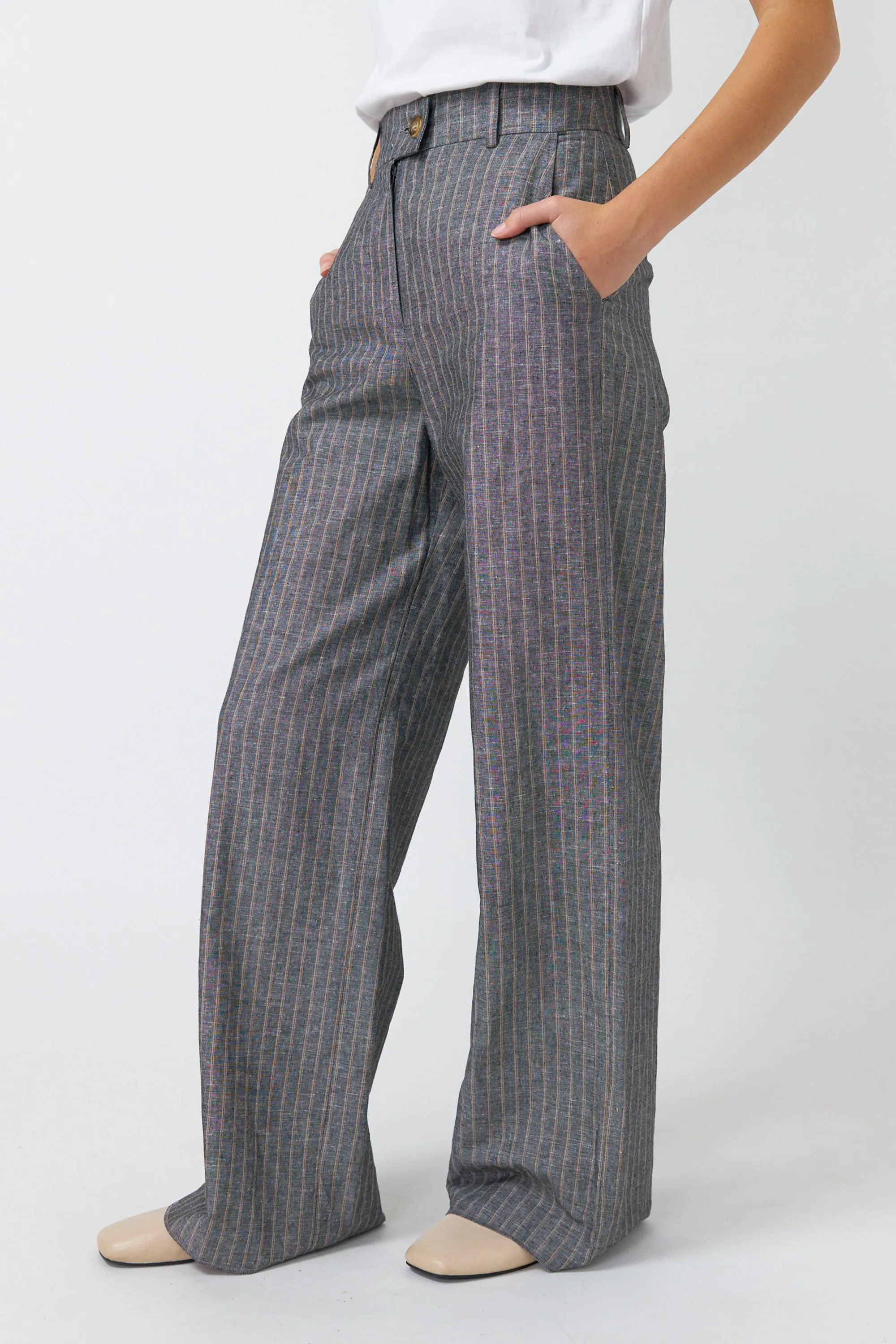 Kate Sylvester Alex Trouser - Smoke