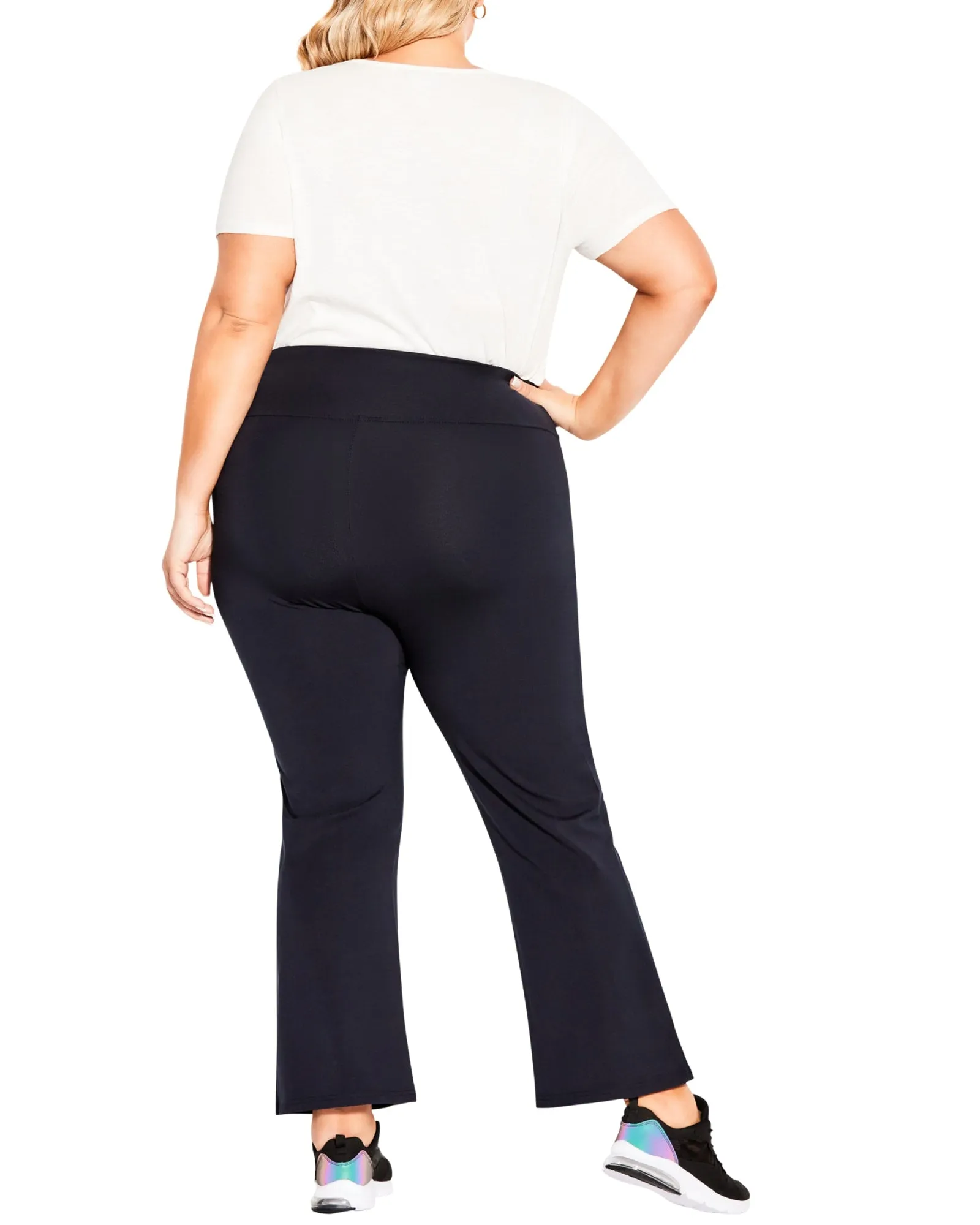 Kendall Flared Legging | Navy