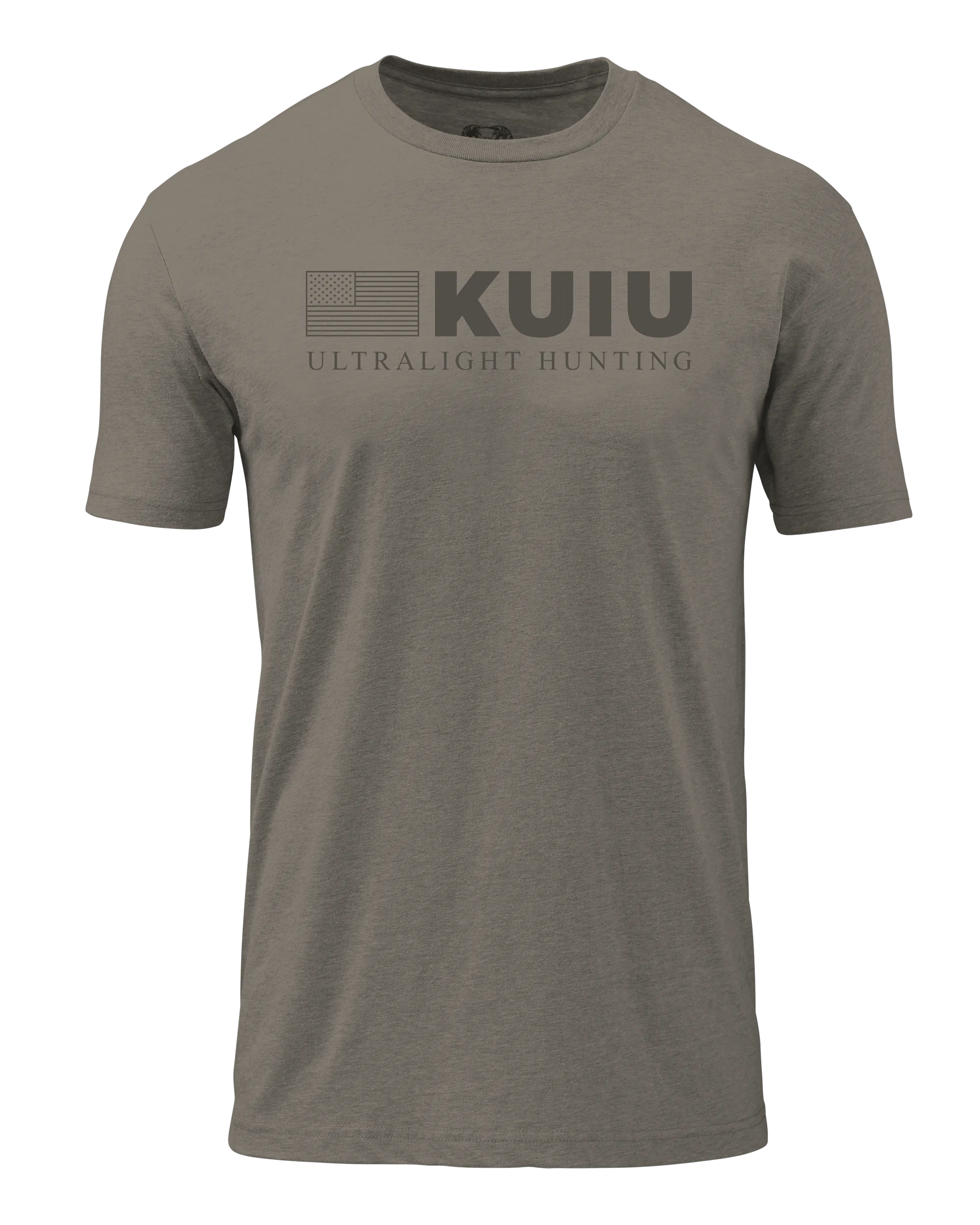 KUIU Mini Flag T-Shirt | Warm Grey