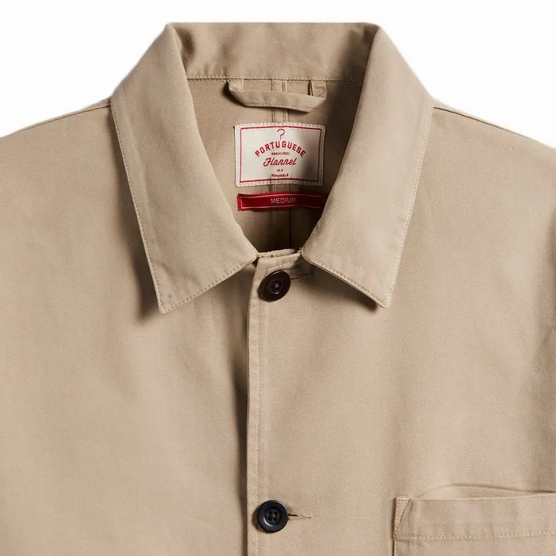 Labura Cotton Chore Jacket Sand