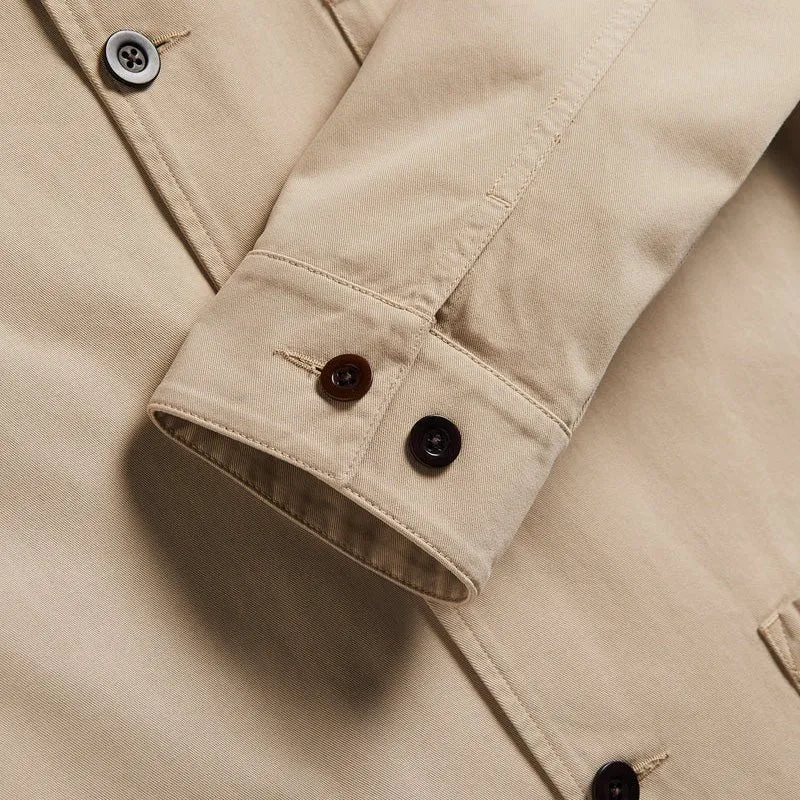 Labura Cotton Chore Jacket Sand