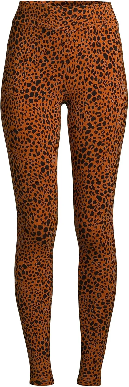 Lands' End Women's Starfish Mid Rise Knit Leggings