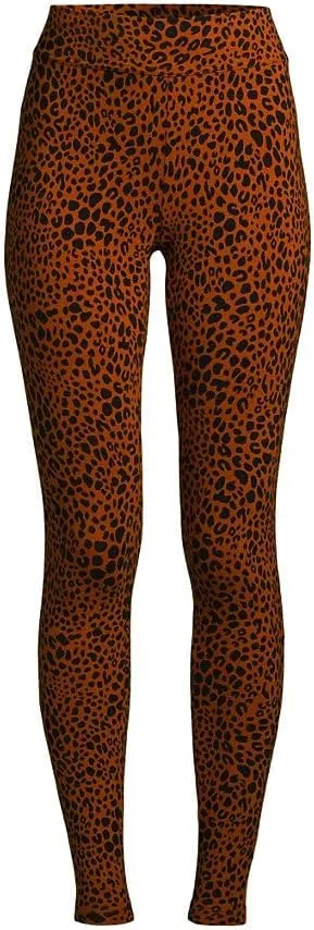 Lands' End Women's Starfish Mid Rise Knit Leggings