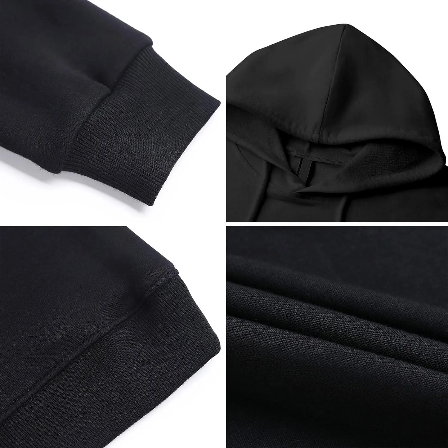 Men Women Hoodies Oversized Sweatshirts Casual Cotton Hooded Long Sleeve Tops Graphic Clothing