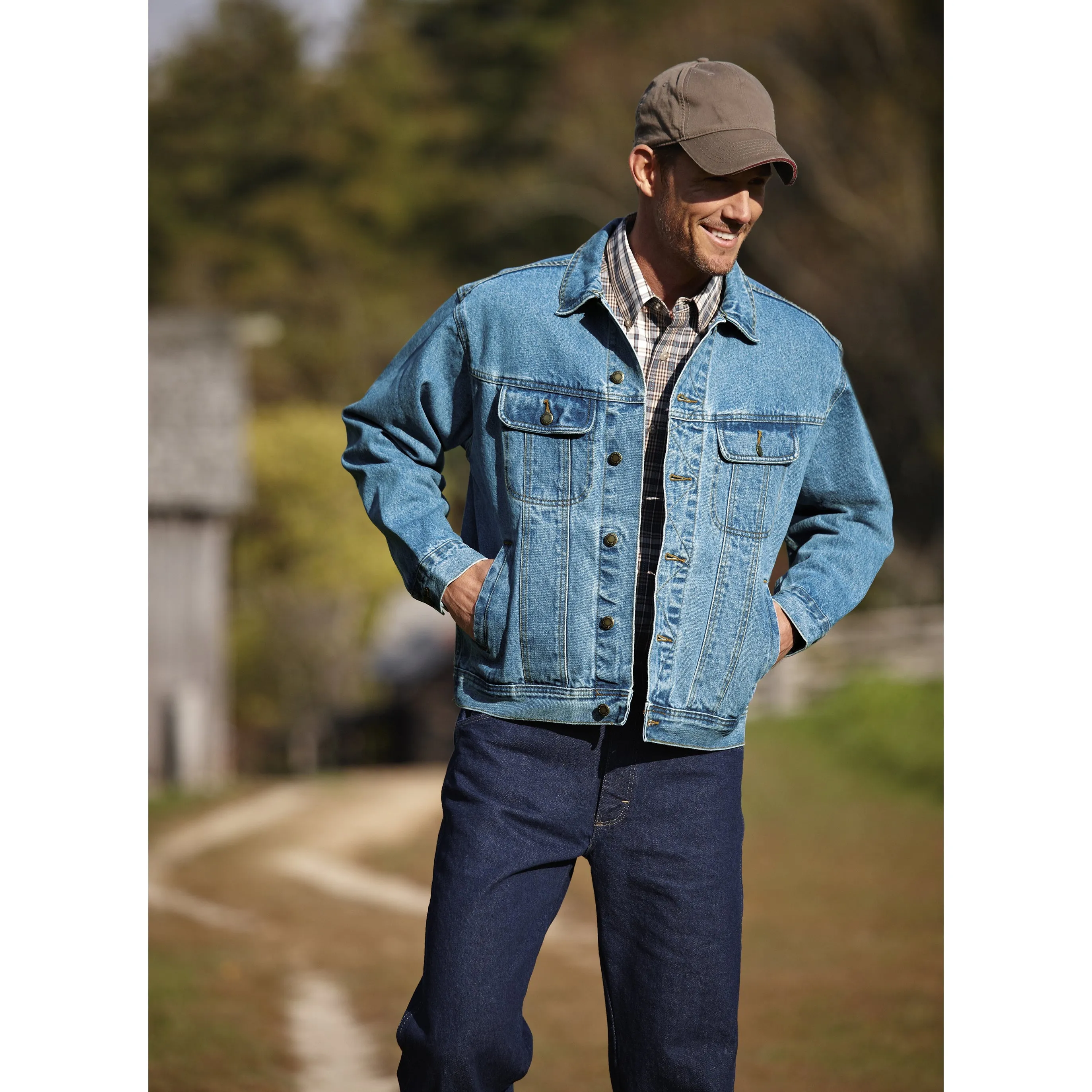 Men's Rugged Wear Denim Jacket RJK30VI