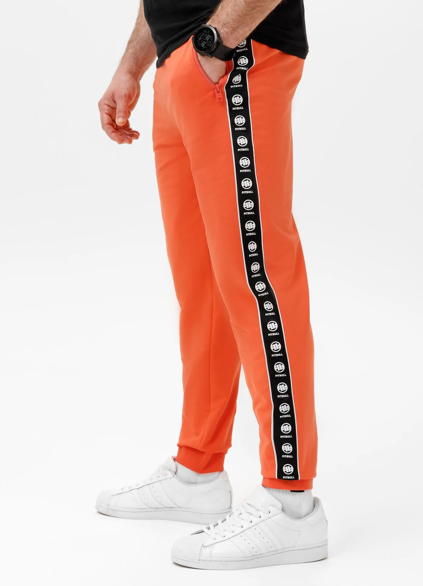 Men's Sweatpants TAPE NUGGET - Bright Salmon