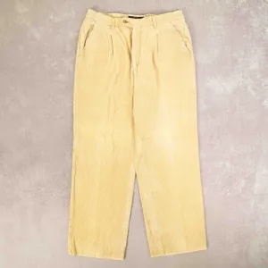 MEN'S VINTAGE RELAXED JUMBO CORD TROUSERS - W32 X L31