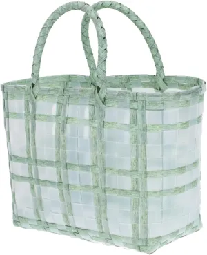Mobestech 1Pc Jelly Bag for Women Stylish Handwoven Beach Shopping Tote Flexible Design for Summer Outings Unique Photography Props