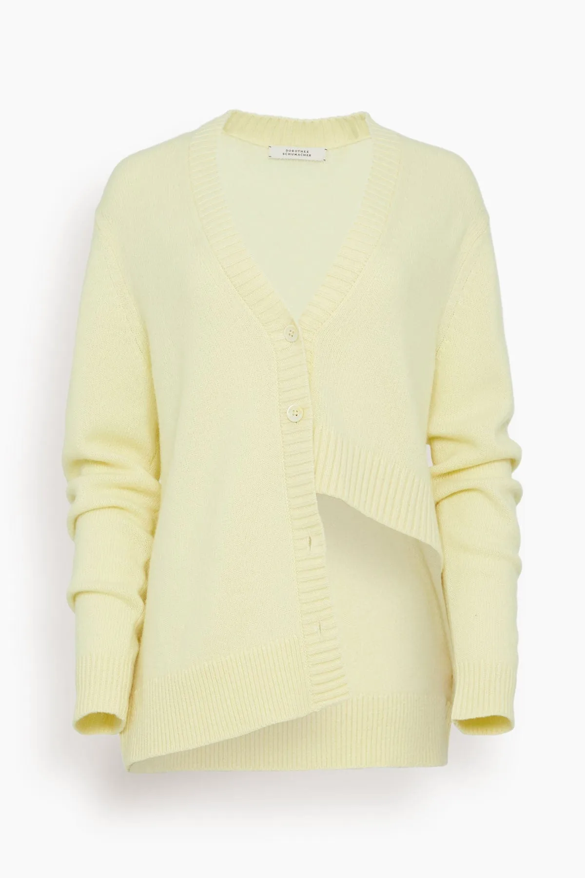 Modern Statements Cardigan in Lemon