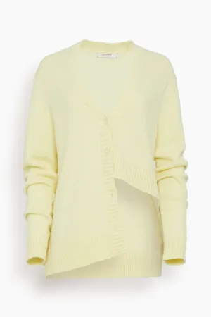 Modern Statements Cardigan in Lemon