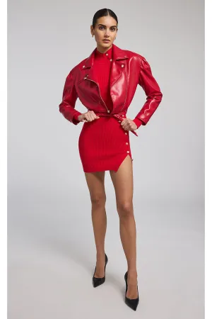 MORELLO VEGAN LEATHER JACKET