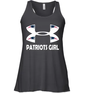New England Patriots Girl Under Armour Football Tank