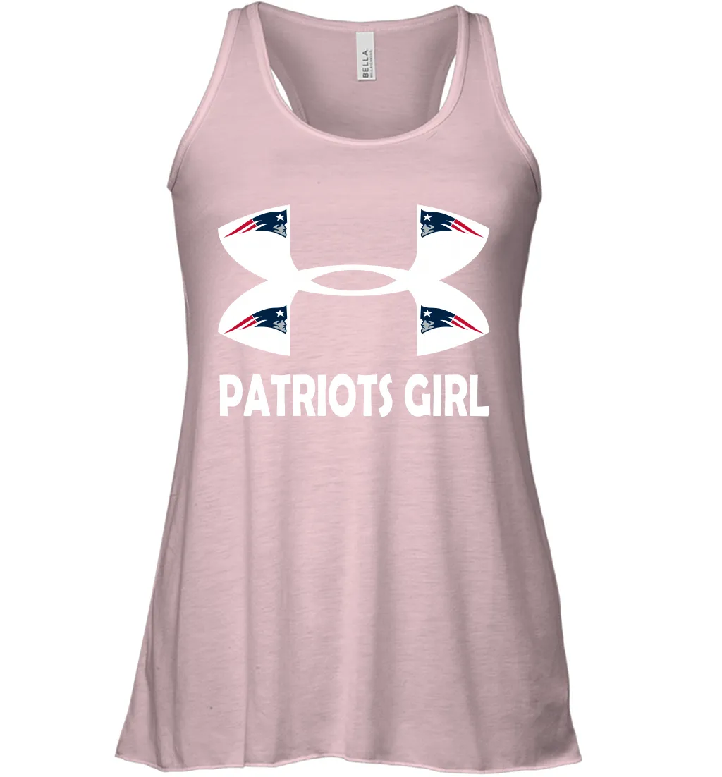 New England Patriots Girl Under Armour Football Tank