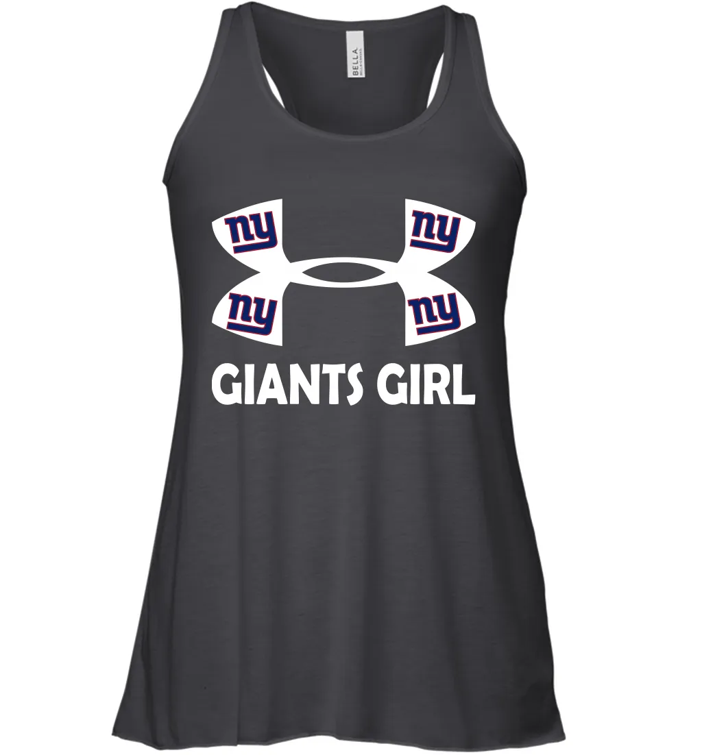 New York Giants Girl Under Armour Football Tank