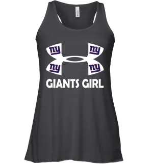New York Giants Girl Under Armour Football Tank