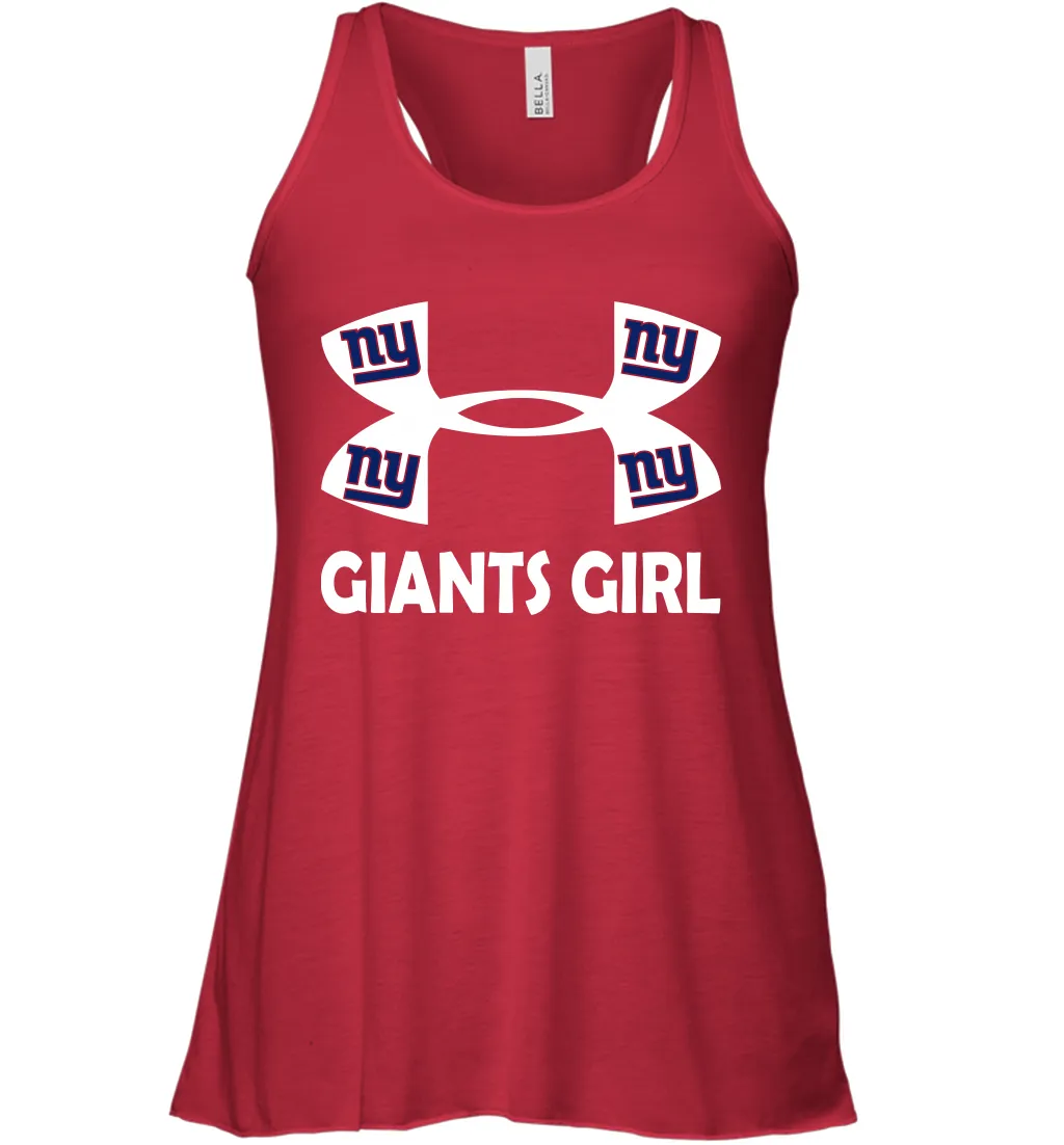New York Giants Girl Under Armour Football Tank