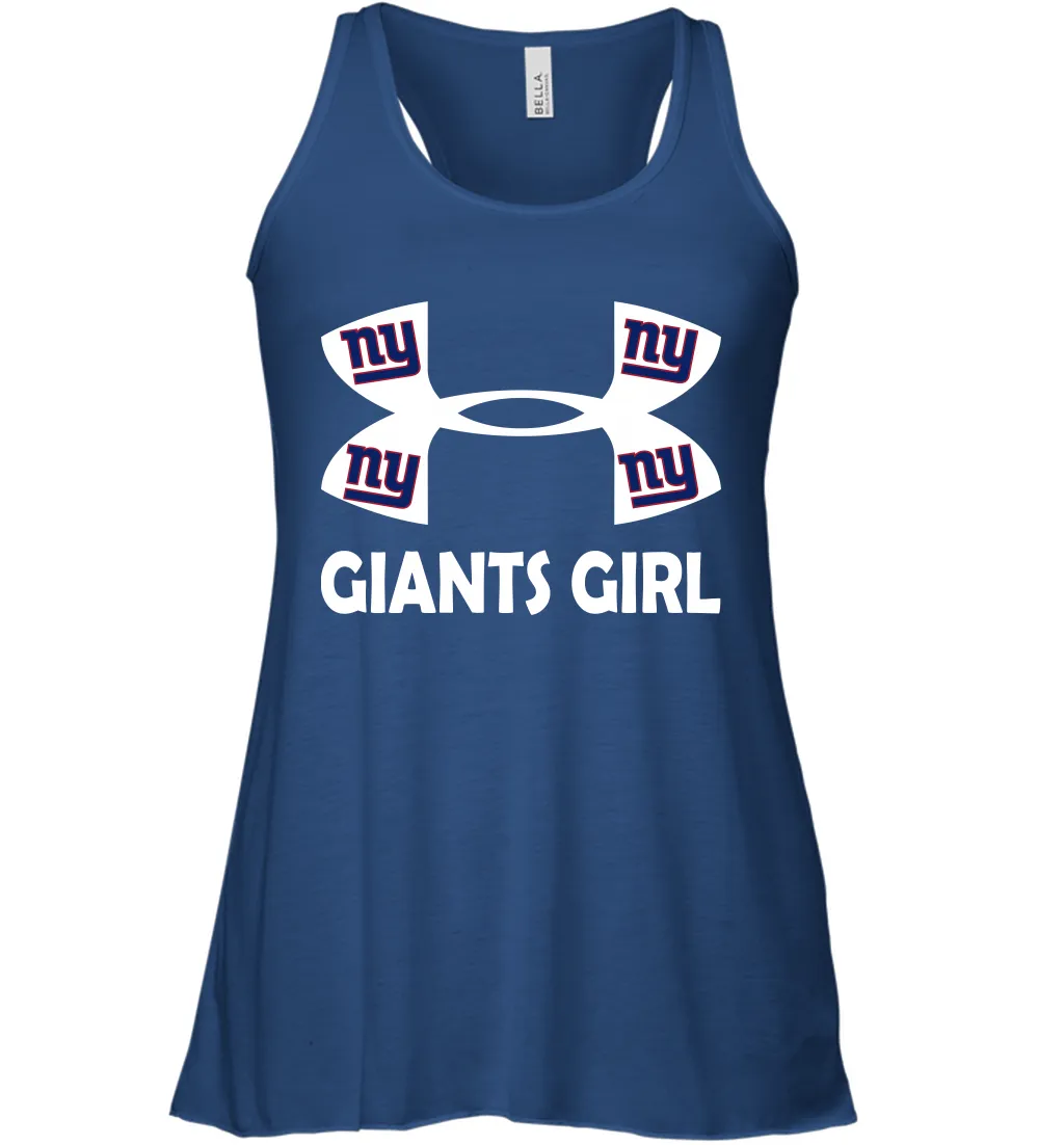 New York Giants Girl Under Armour Football Tank