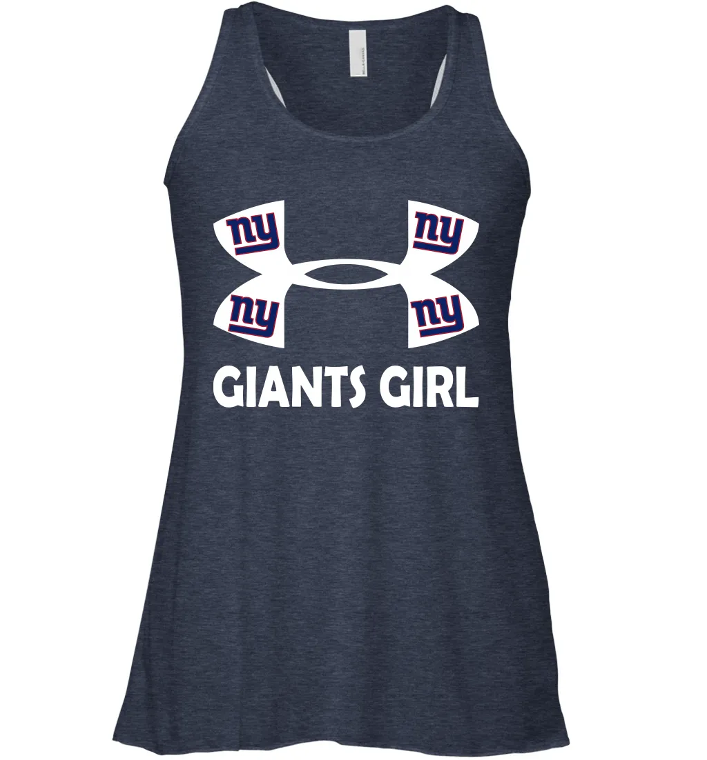 New York Giants Girl Under Armour Football Tank