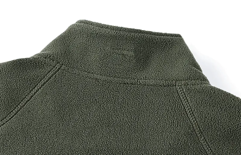 Outdoor Zipper Fleece Hiking Jacket with Inside Pockets for Men - SF0686