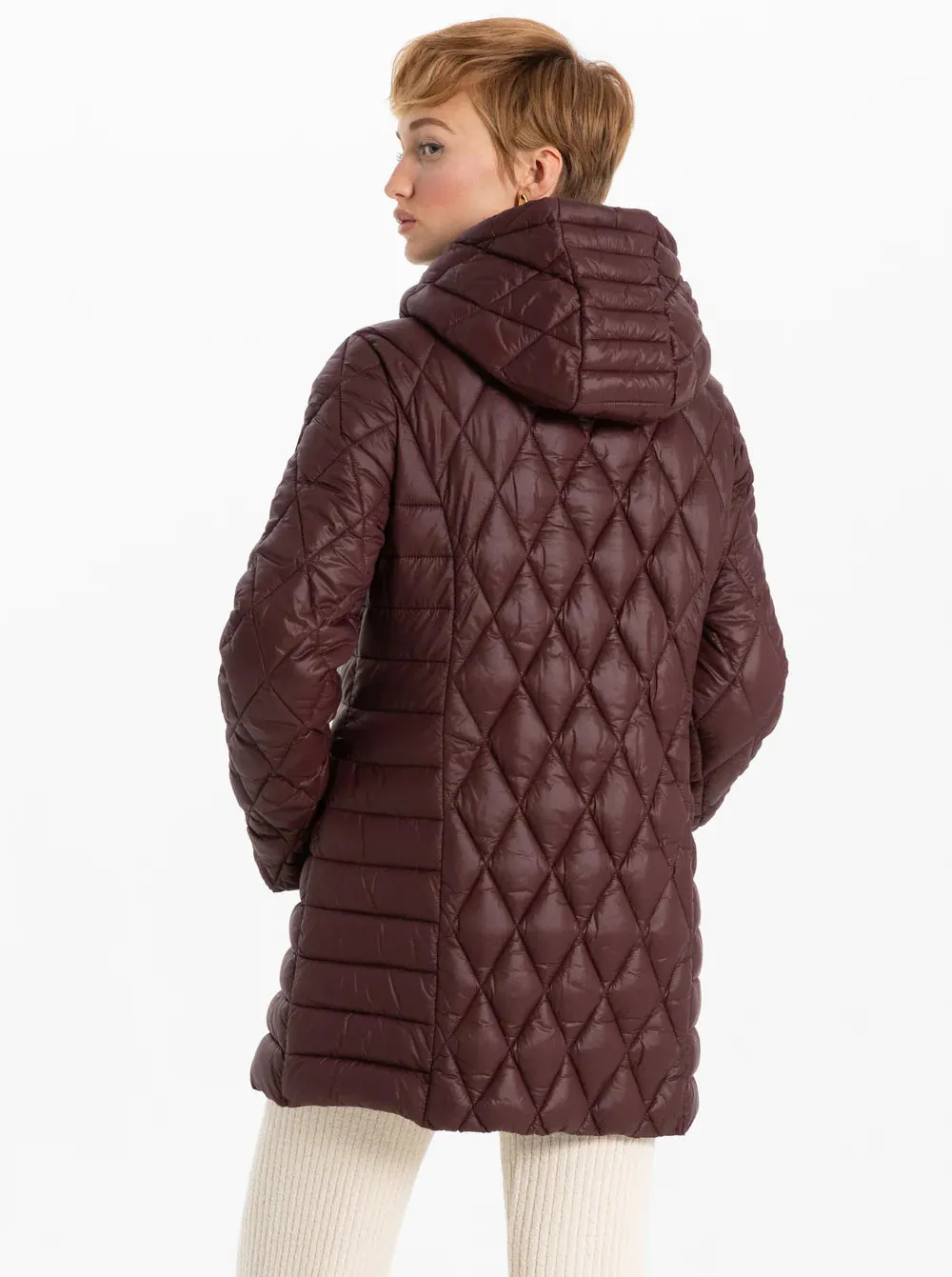 Point Zero Coat - Ultralight - Merlot