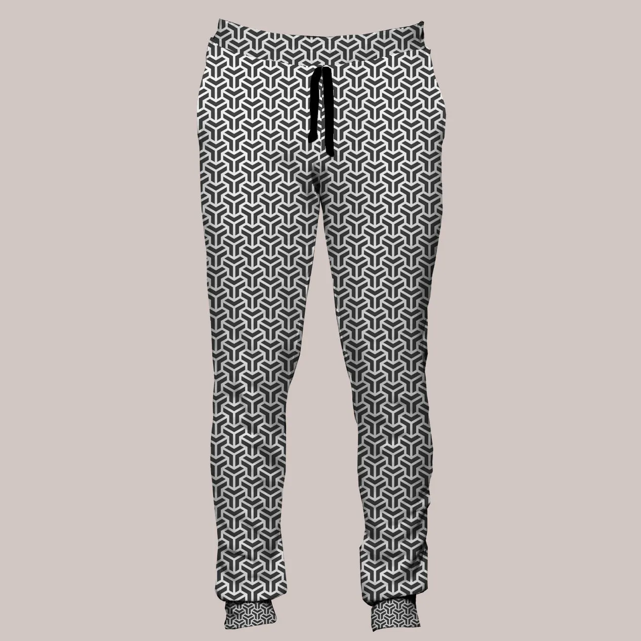 Psychedelic Joggers (UV/RGB, Eco-Friendly, Unisex, Light-Weight) | INTERLACE