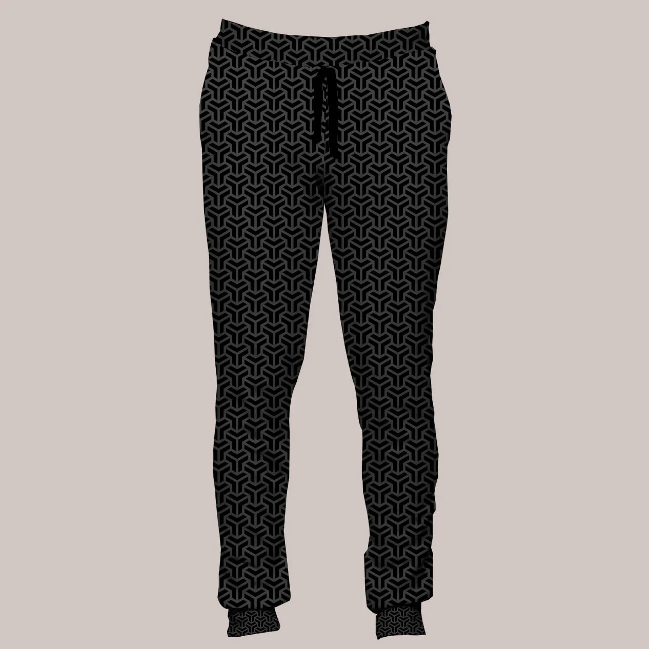 Psychedelic Joggers (UV/RGB, Eco-Friendly, Unisex, Light-Weight) | INTERLACE