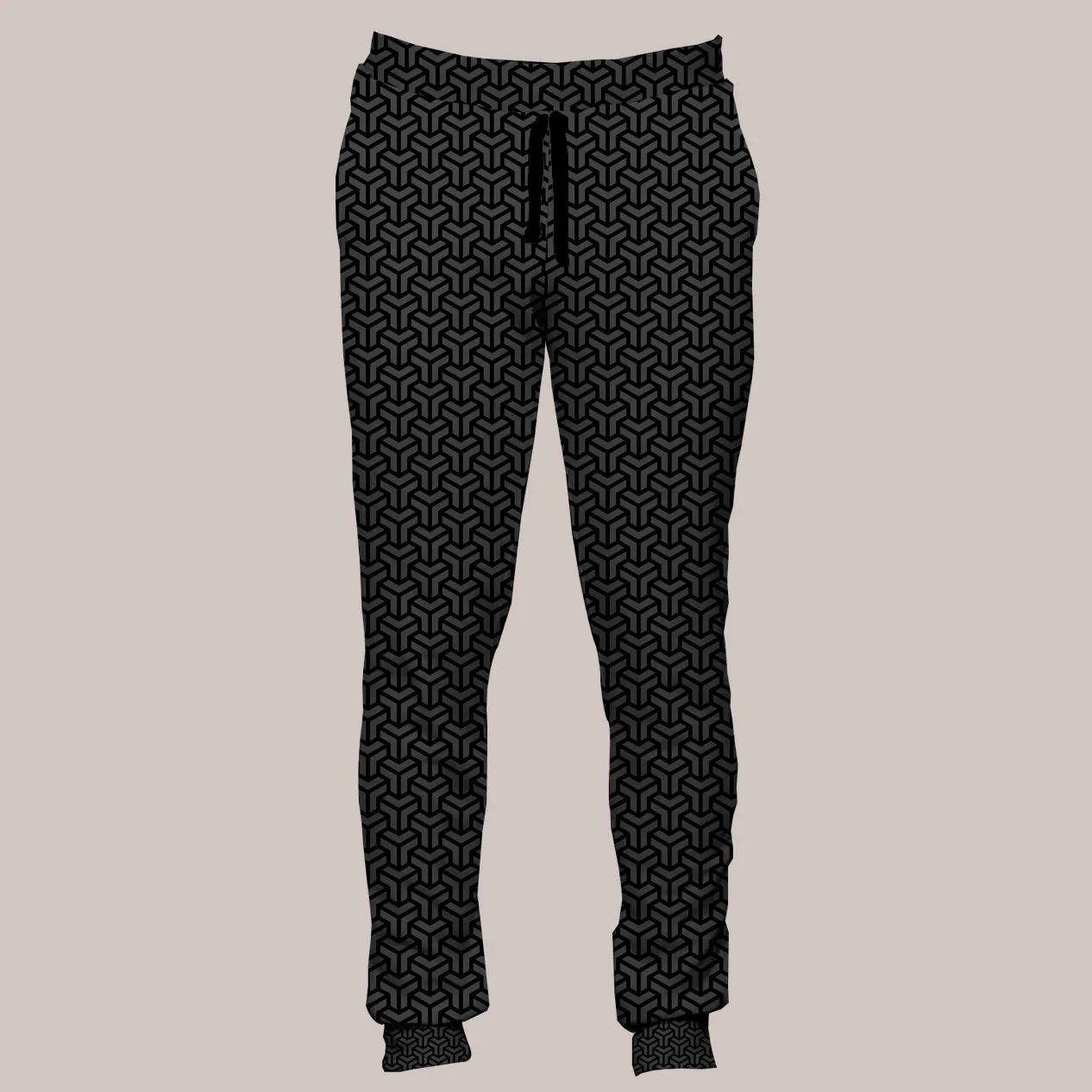 Psychedelic Joggers (UV/RGB, Eco-Friendly, Unisex, Light-Weight) | INTERLACE