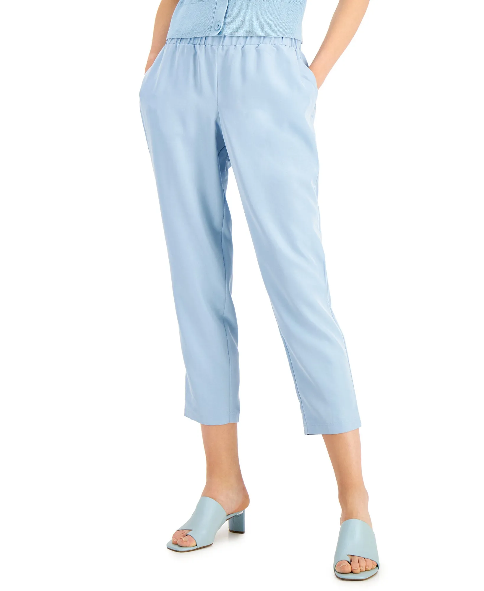 Pull-On Ankle Pants