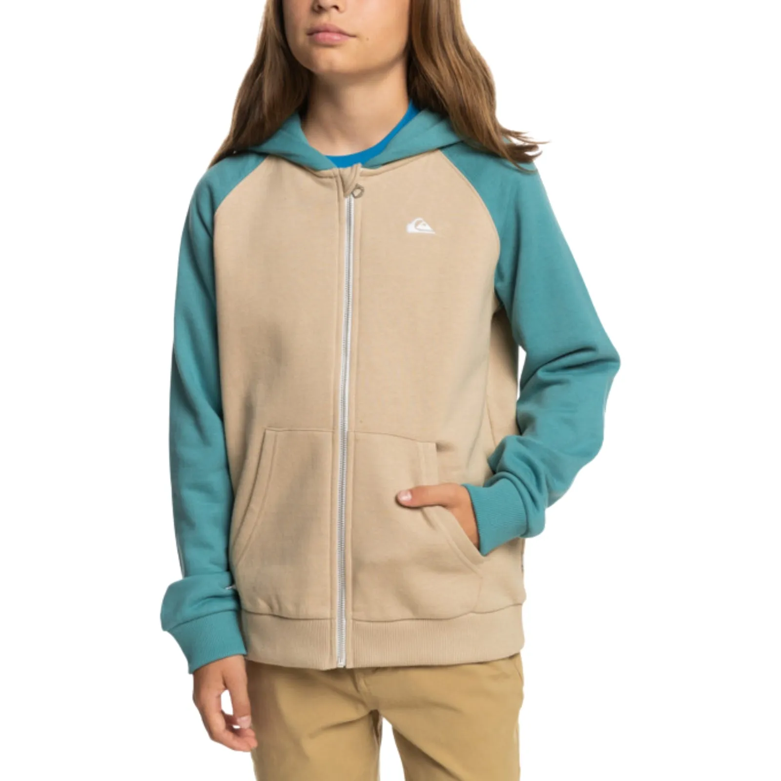 Quiksilver Kids Easy Day Full Zip Hooded Jacket