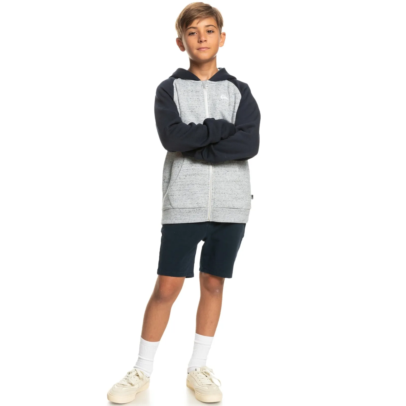 Quiksilver Kids Easy Day Full Zip Hooded Jacket