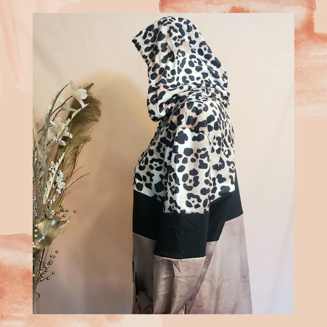 "Wild Jane" (Blush) Leopard Hoodie