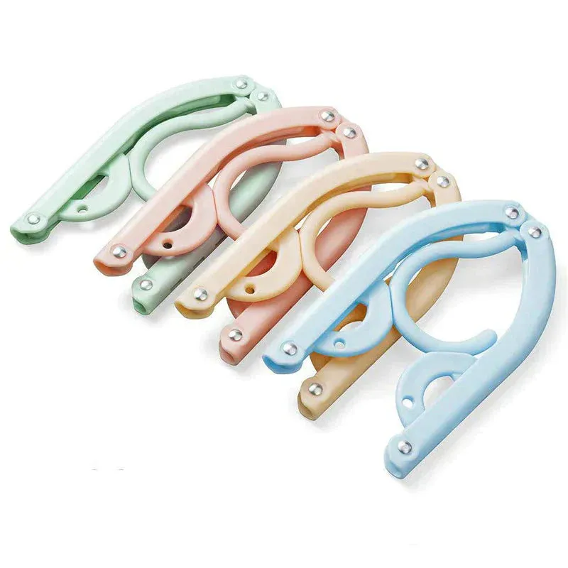 Retractable Portable Travel Hangers 4pcs
