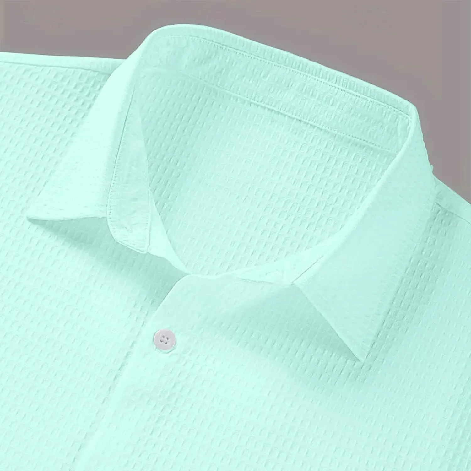 Short Sleeve Button Down Shirt Casual Button Down Cotton Dress Shirt Casual Beach Textured Shirts Shirts with Pocket