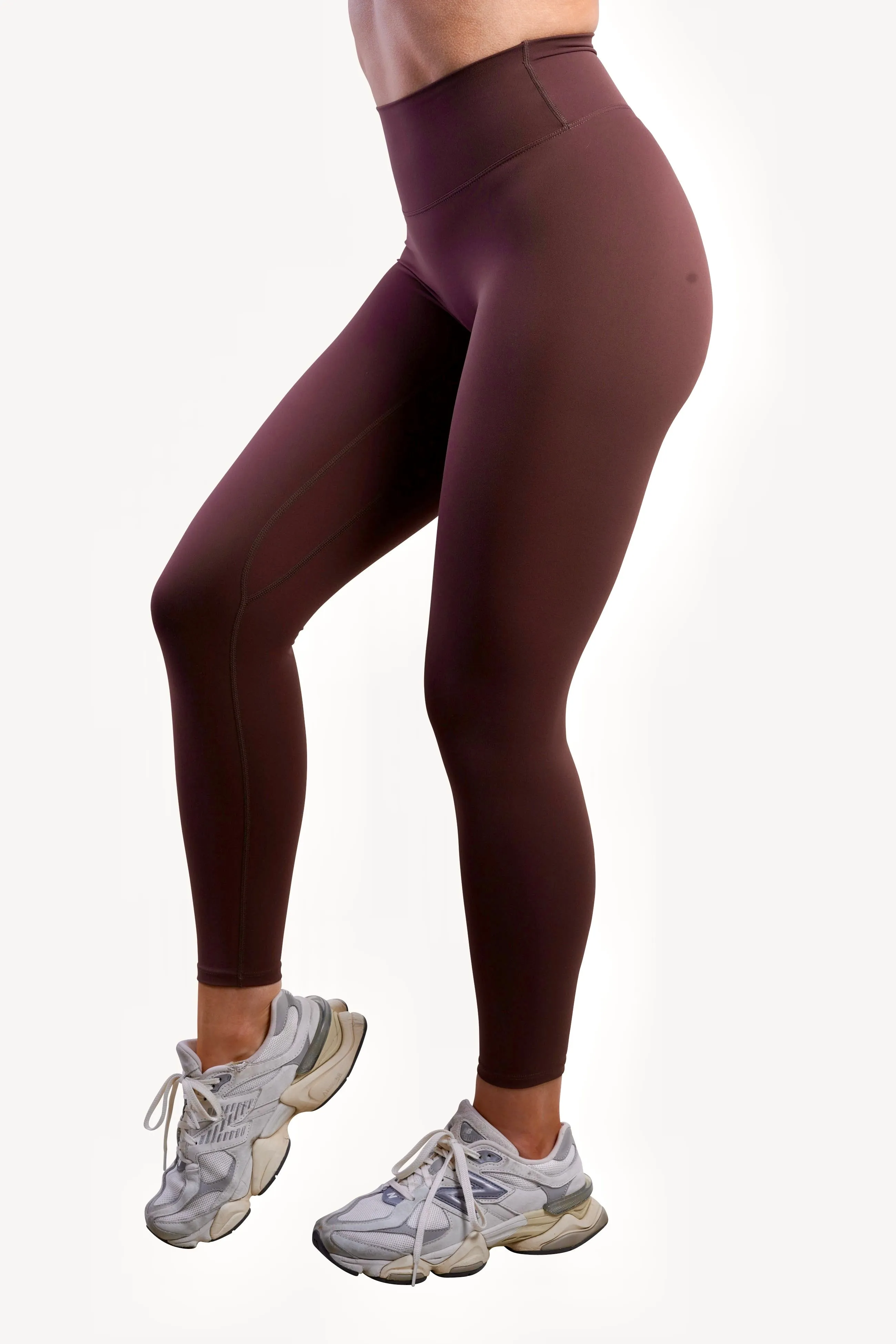 SLEEK SCRUNCH LEGGING - ESPRESSO