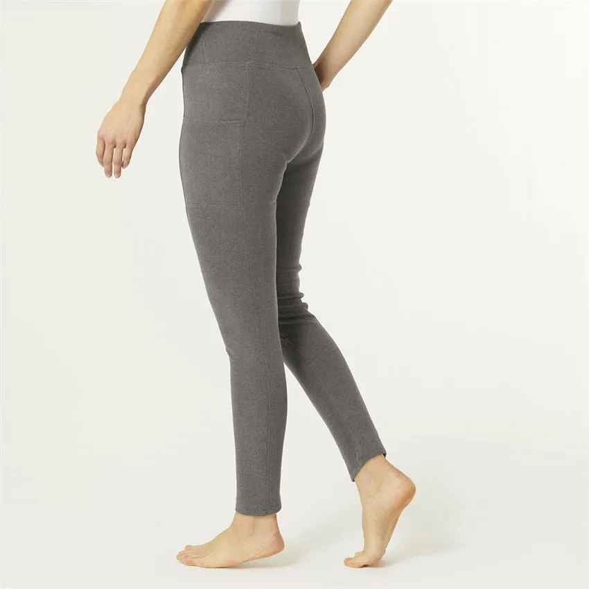 Smooth Cell Pocket Legging - Charcoal