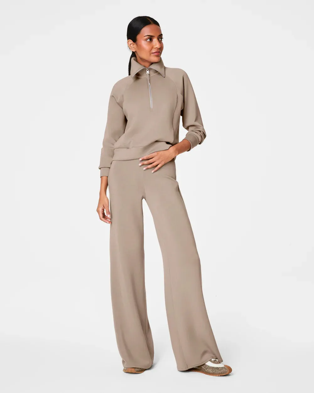 Spanx® Airessentials Wide Leg Pant Ashwood