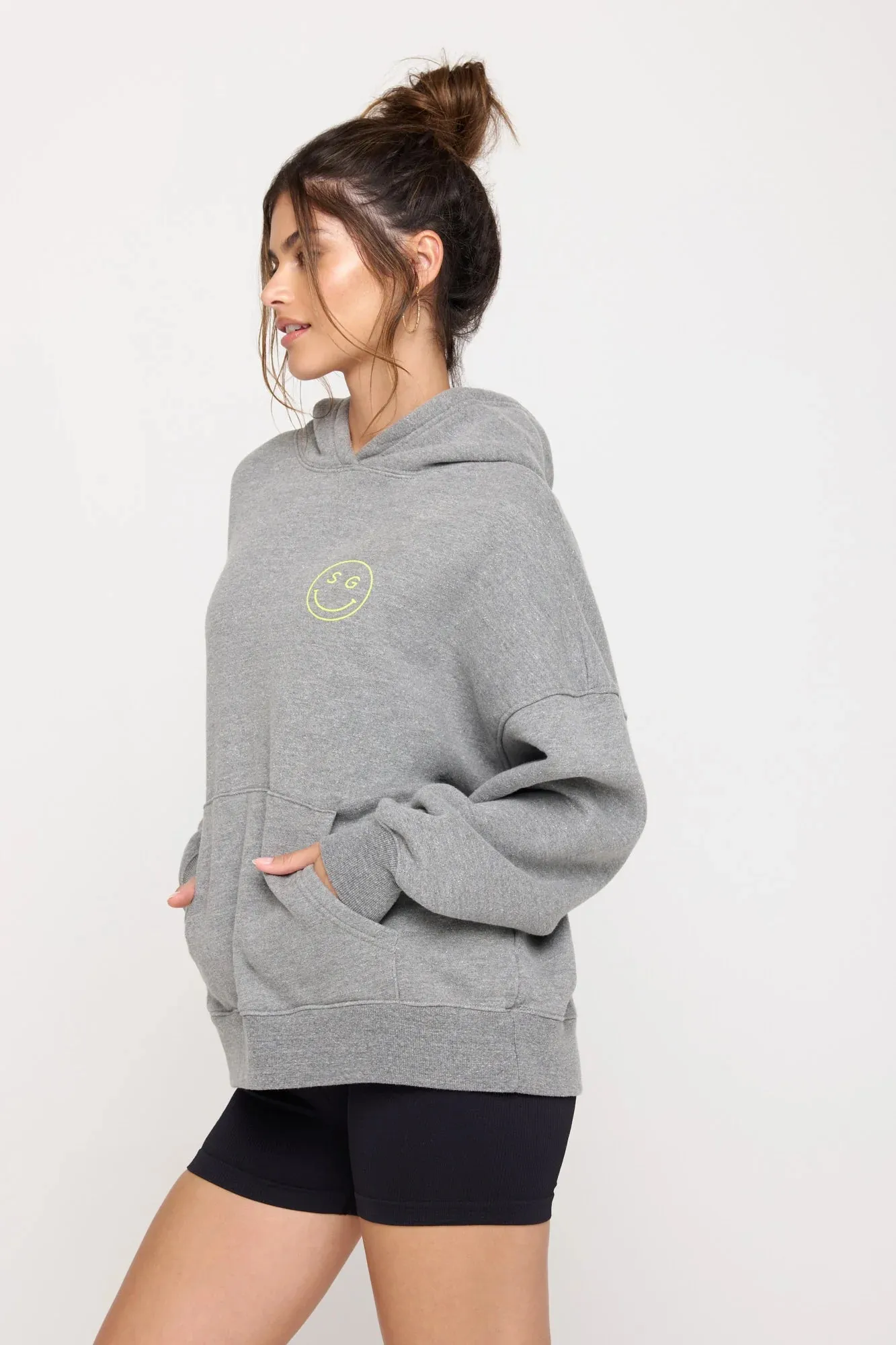 Spiritual Gangster SG Smiley Easy Hoodie