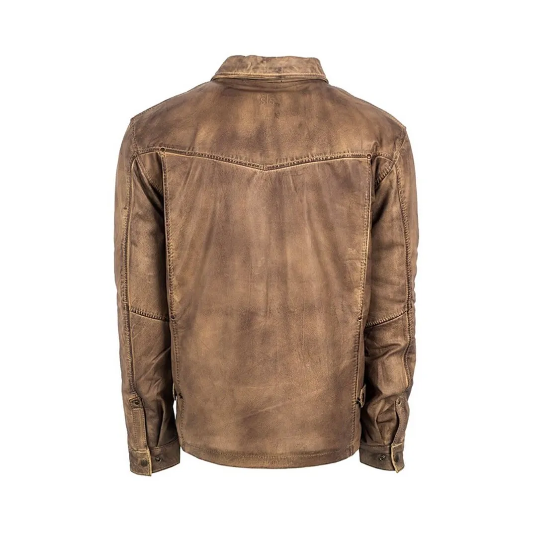 STS Ranchwear Boy's Western Jacket Rifleman Zip Cream Beige