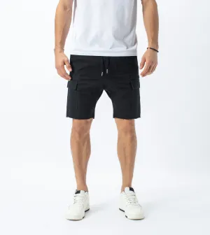 Sureshot Lightweight Cargo Short Washed Black