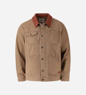 Thorogood Men's Stone Wash Canvas Button-Down Trucker Jacket