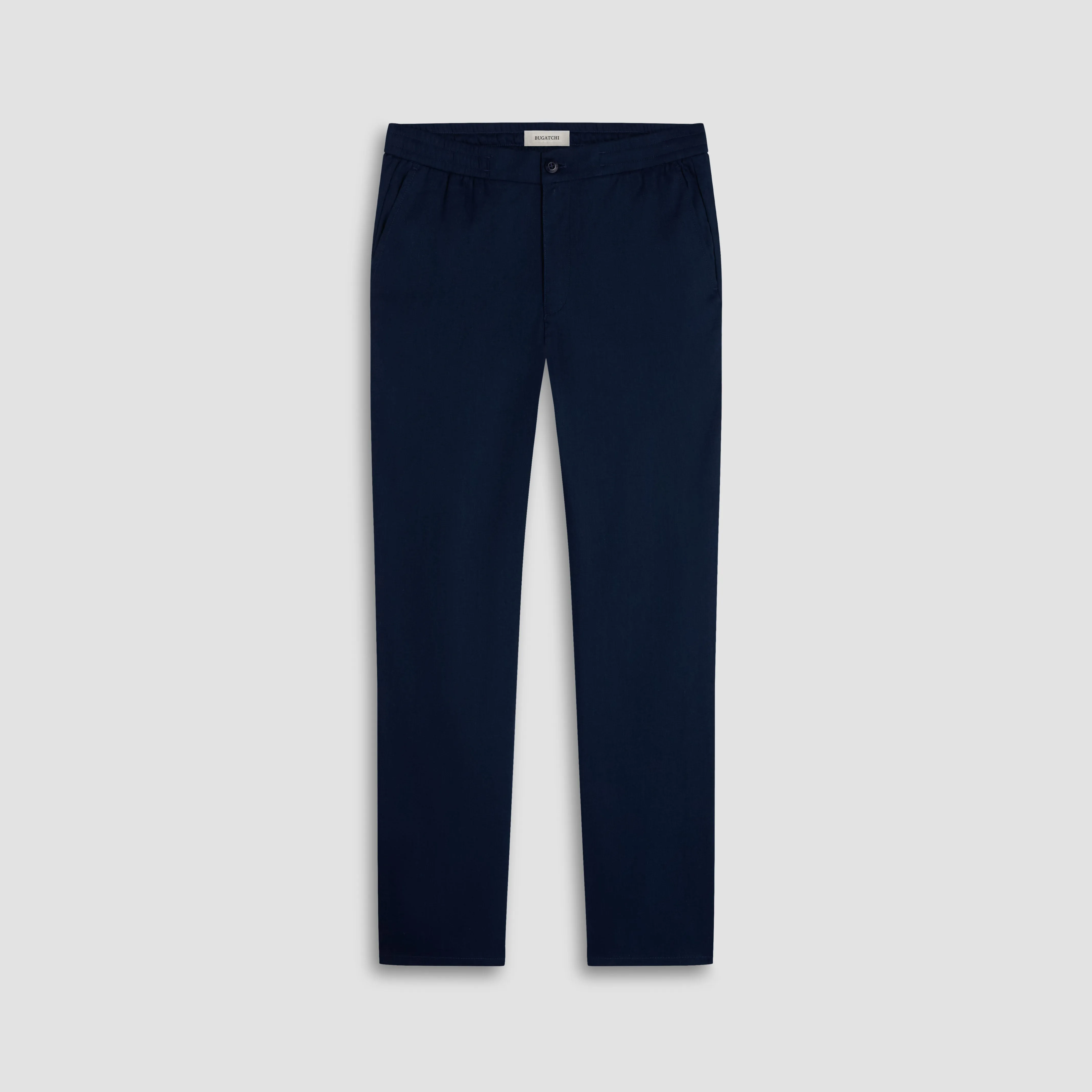 Tristan Linen-Cotton Drawstring Pants