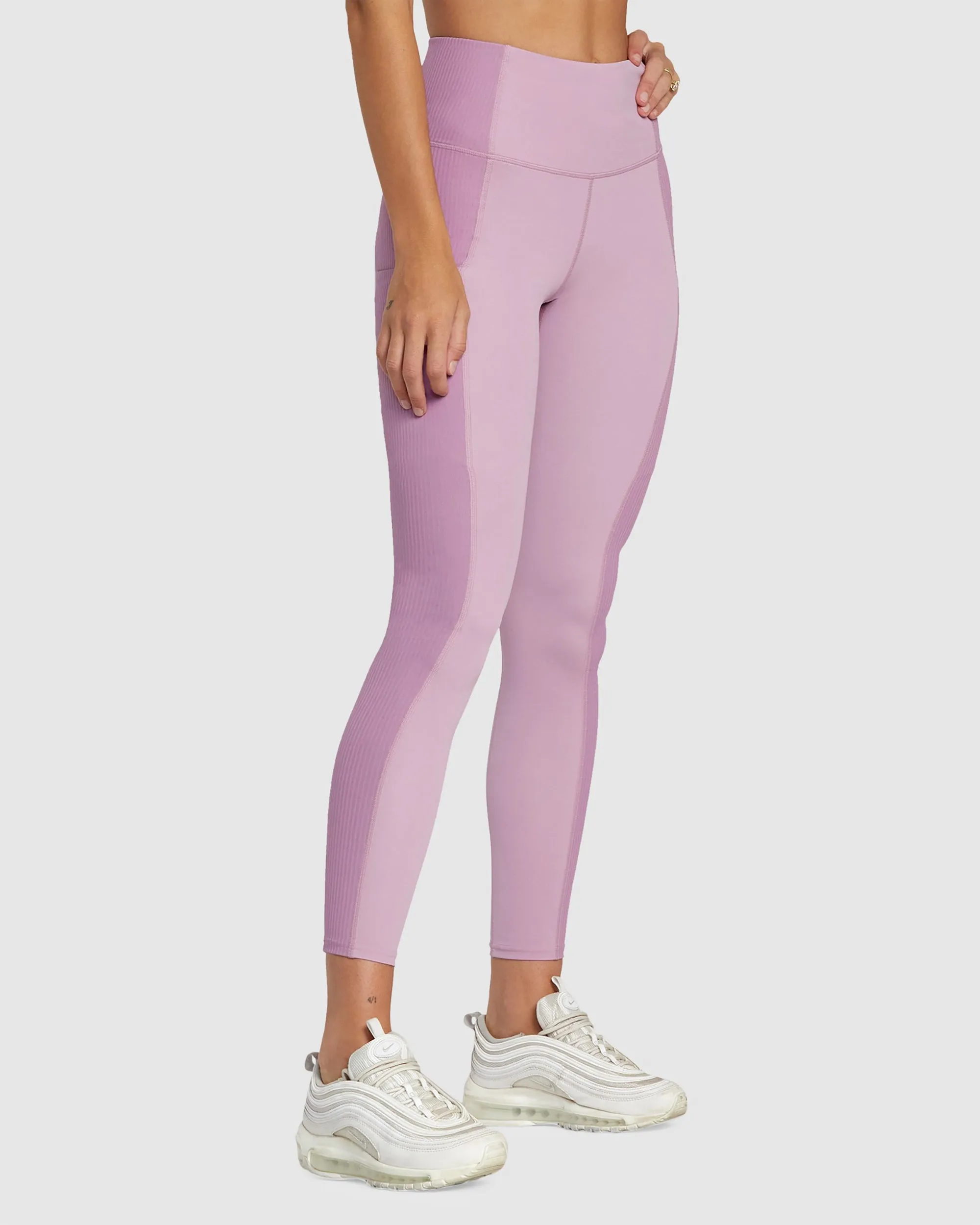 VA Sport Rib Block Technical High Waist Leggings