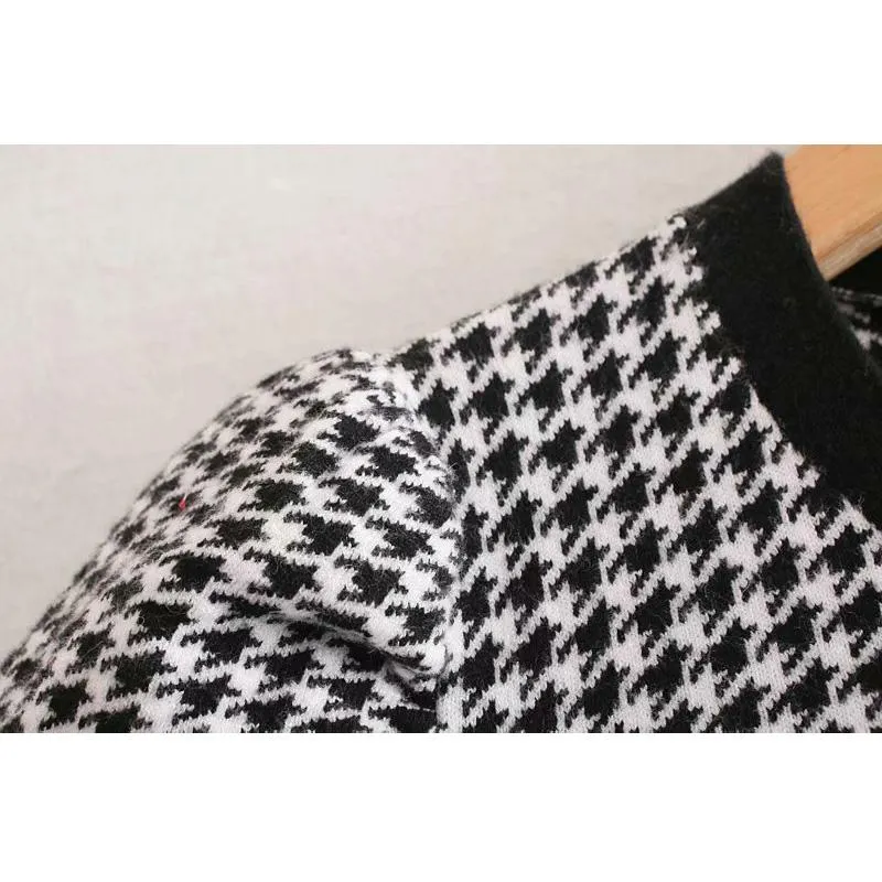 Vintage Puff Lantern Sleeve Pullover Sweater