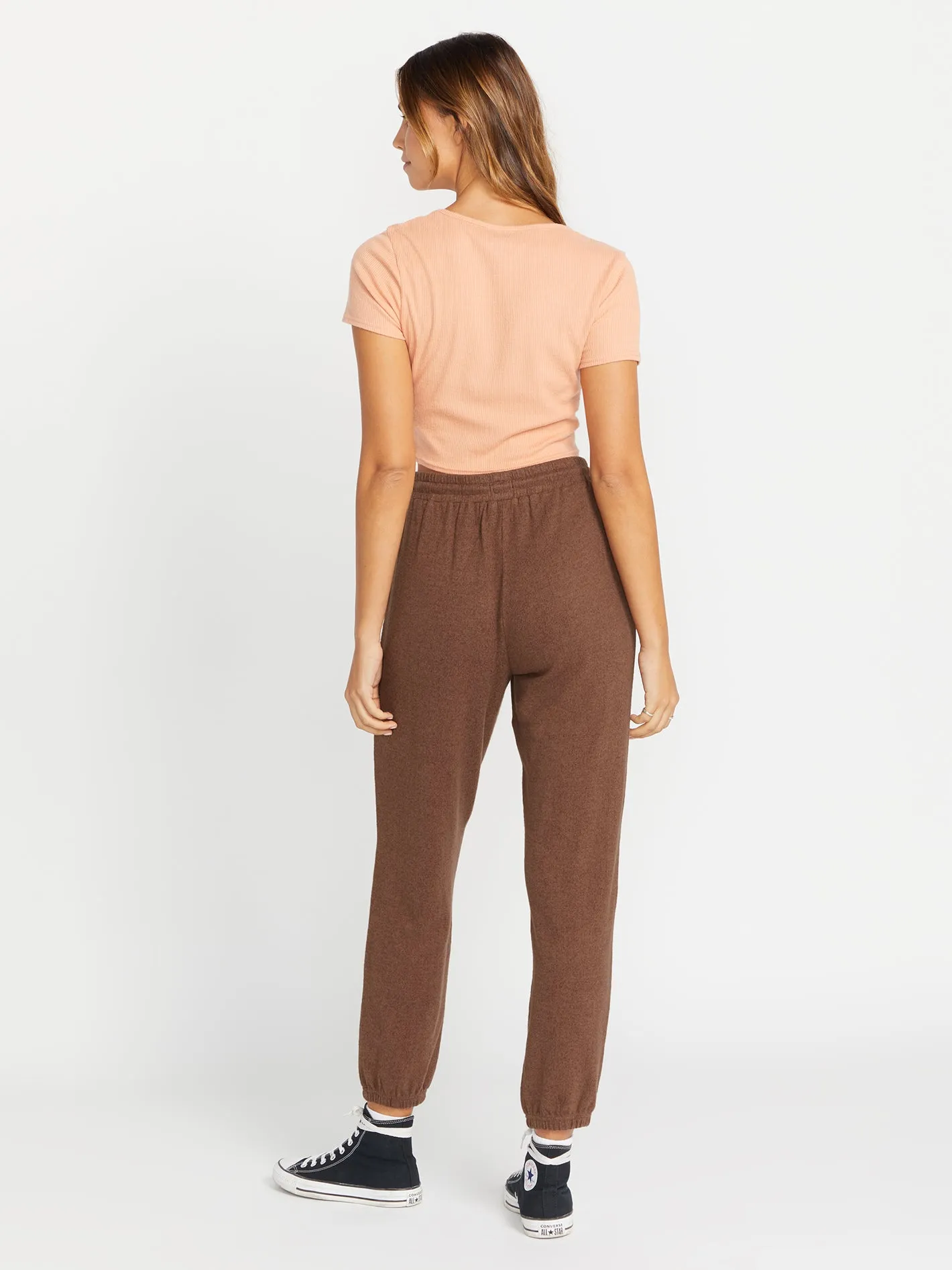 Volcom Lived in Lounge Elastic Waist Fleece Pants