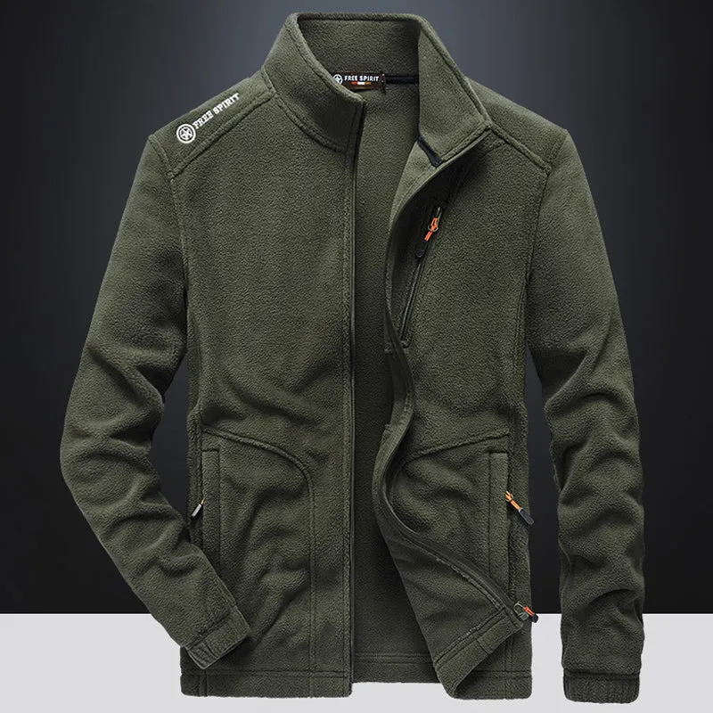 West Louis Tactical Softshell Fleece Mountain Hiking Jacket