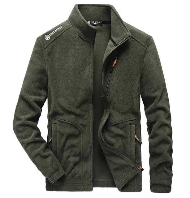 West Louis Tactical Softshell Fleece Mountain Hiking Jacket
