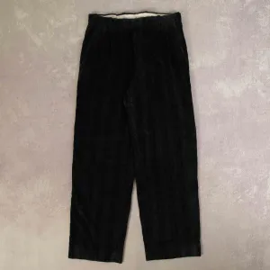 WOMEN'S VINTAGE RELAXED JUMBO CORD TROUSERS - W29 X L30
